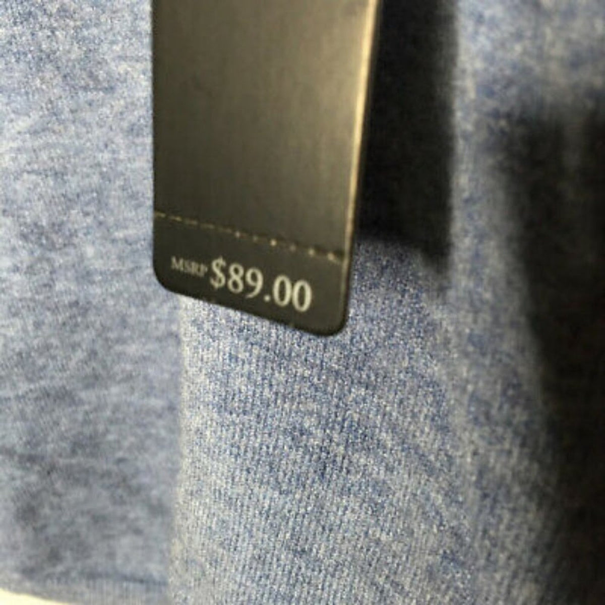 CYRUS NWT Cowl Neck Sweater Denim Baby Blue Size XL