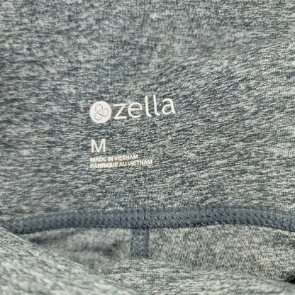 Zella Zelsoft High Waist Pocket Athletic Ankle Leggings Blue Size Medium Cozy