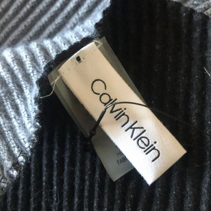 Calvin Klein Double Faced Pleated Blanket Scarves