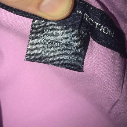 French Connection Purple Pink Mini Dress Size 10 Straps Cocktail Thin Straps